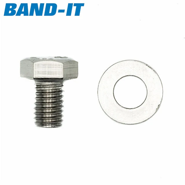 BAND-IT Sign Bracket 201SS Mini Bolt M8 x 12 & Washer - Image 3