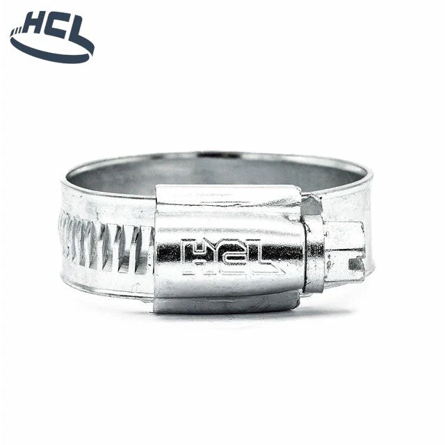 HCL Worm Drive Hose Clamp - 110-130mm - Zinc Plated Steel - Image 4