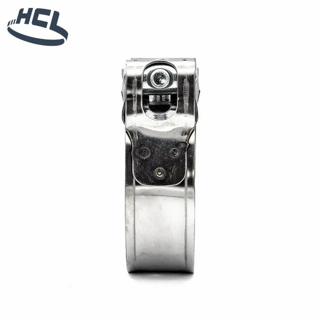 Heavy Duty Hose Clamp - Bolt & Barrel Style - 104-112mm - 430SS - Image 3