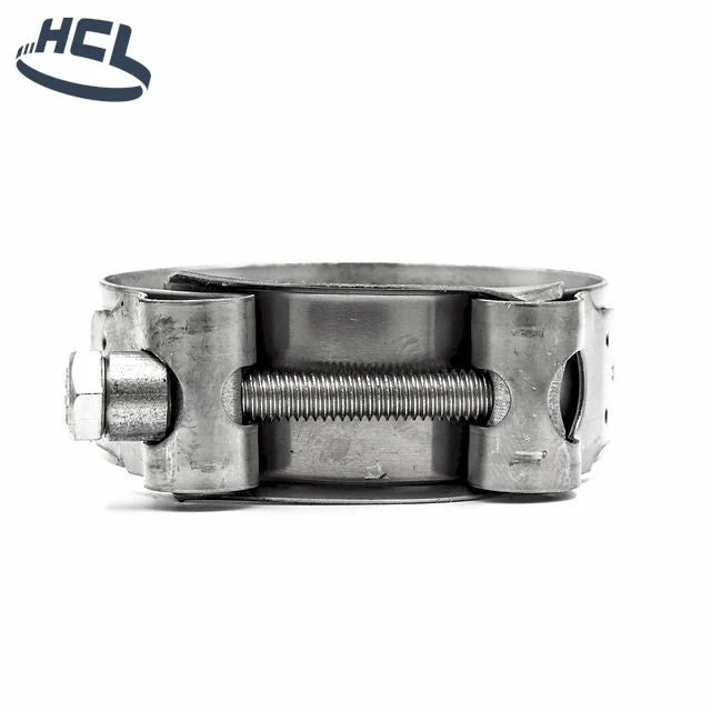 Heavy Duty Hose Clamp - Bolt & Barrel Style - 56-59mm - 304SS - Image 4