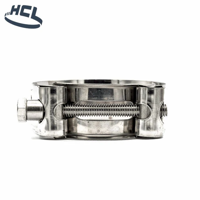 Heavy Duty Hose Clip - Bolt & Barrel Style - 175-187mm - 316SS - Image 4