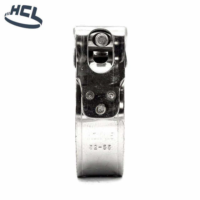 Heavy Duty Hose Clip - Bolt & Barrel Style - 52-55mm - 316SS - Image 3