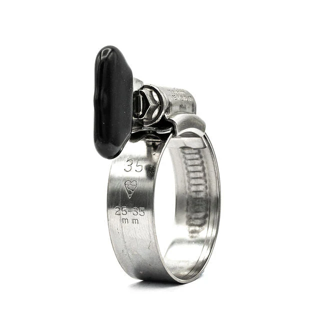 JCS Hi-Grip Worm Drive WING - 22-30mm - 304 Stainless Steel