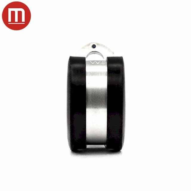 Metal P Clip (Rubber Lined) - W5 - Max Dia-30mm - Width-15mm - Image 3