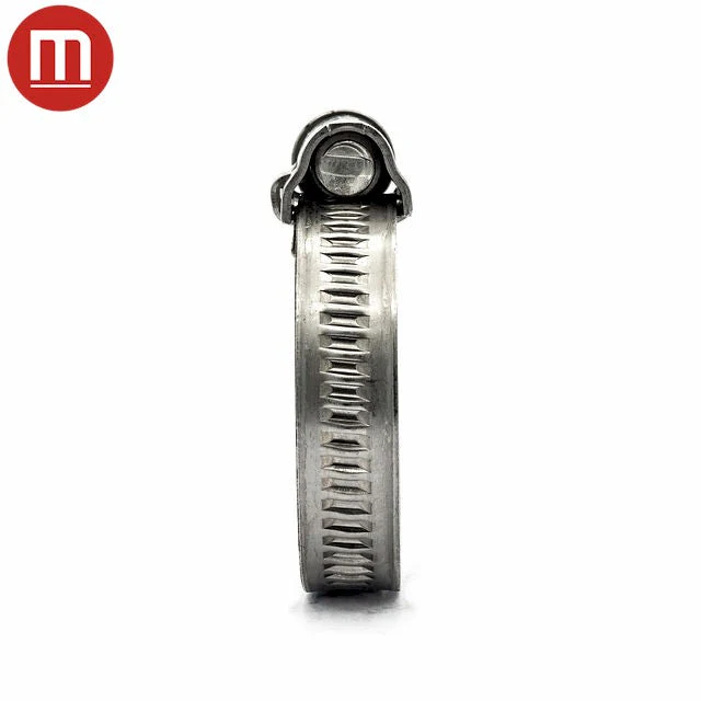 Mikalor ASFA L Worm Drive Hose Clamp - 40-60mm - 304SS - 9mm Wide - Image 3