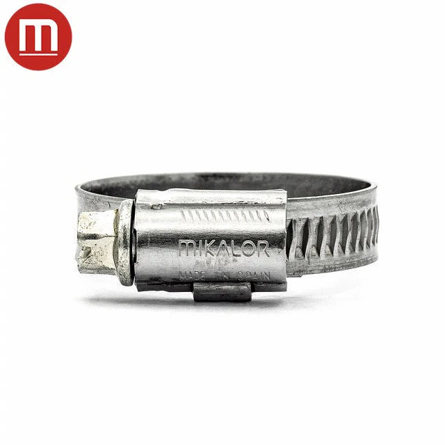 Mikalor ASFA L Worm Drive Hose Clamp - 50-70mm - 430SS - 9mm Wide - Image 4