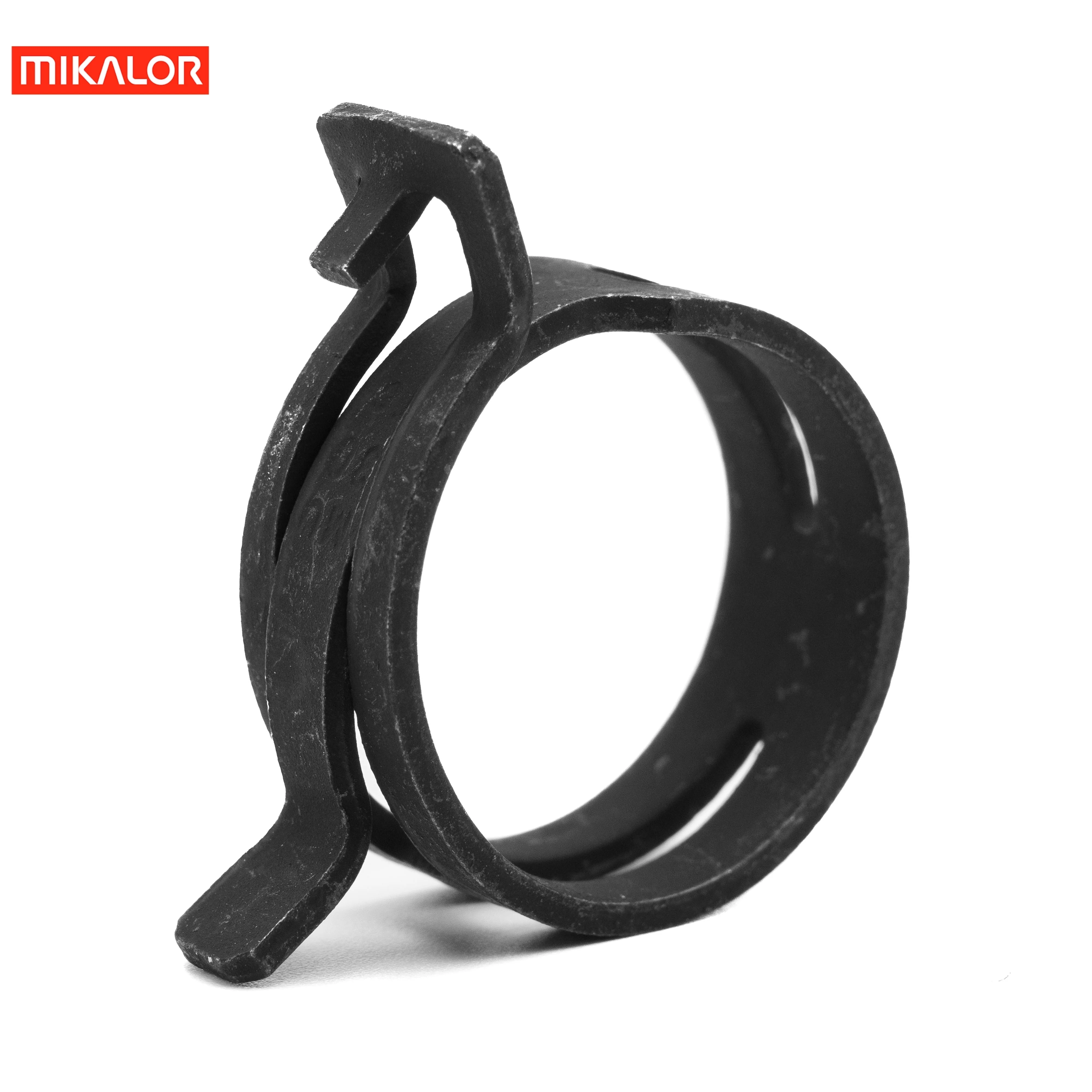 Mikalor Spring Band Clamp Black Steel 18.4-21.6mm - Image 5