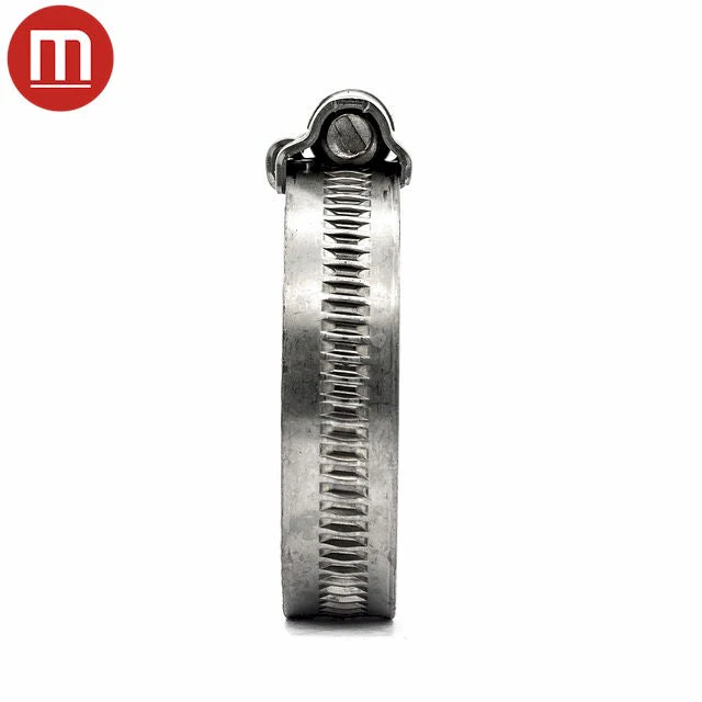 Mikalor Worm Drive Hose Clamp - 120-140mm - ASFA S - 304SS - 12mm Wide - Image 3
