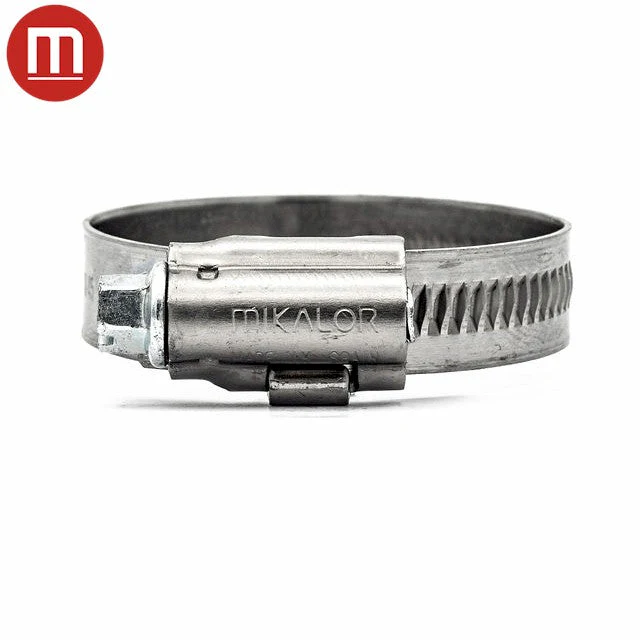 Mikalor Worm Drive Hose Clamp - 200-220mm - ASFA S - 430SS - 12mm Wide - Image 4