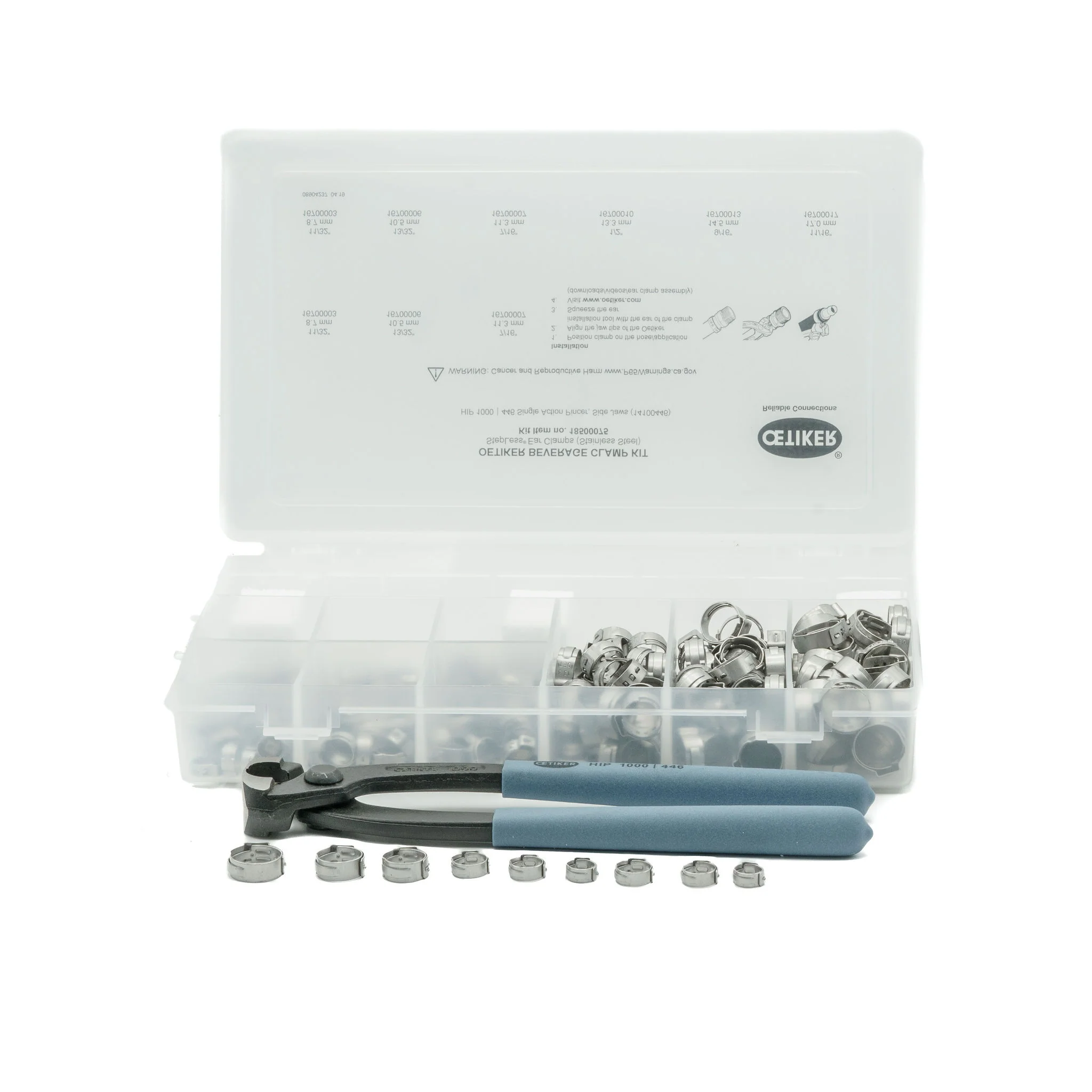 Oetiker hose clamps