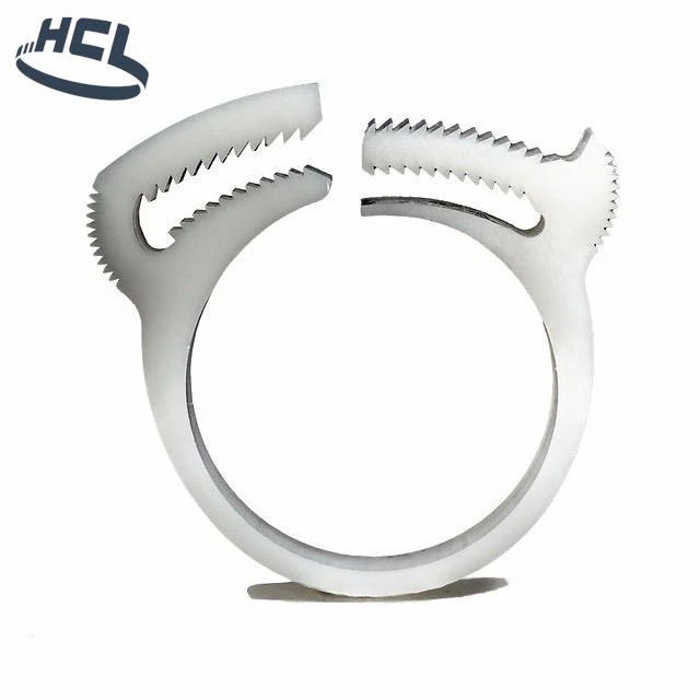 Plastic Hose Clamp - Herbie Clip - 25.1-28.2mm - Natural - PA66 - Image 2