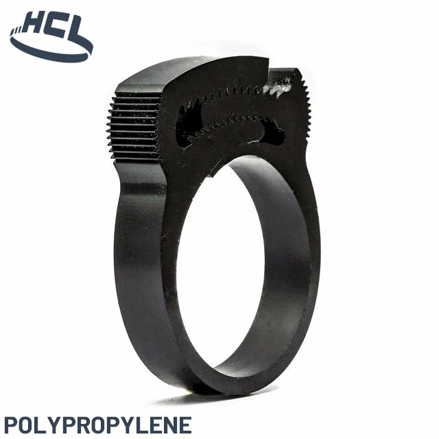 Plastic Hose Clamp - Herbie Clip - 40.7-44.3mm - Black - PP - Image 4