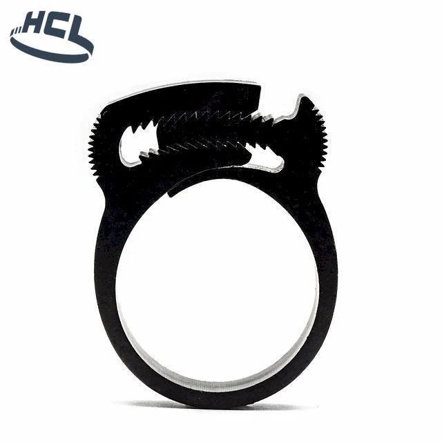 Plastic Hose Clamp - Herbie Clip - 5.4-6.3mm - Black - PA66 - Image 3