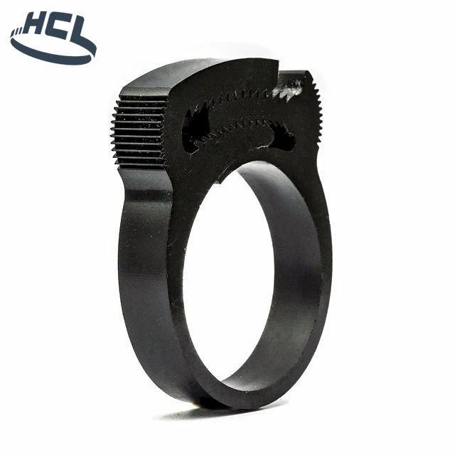 Plastic Hose Clamp - Herbie Clip - 5.4-6.3mm - Black - PA66 - Image 4