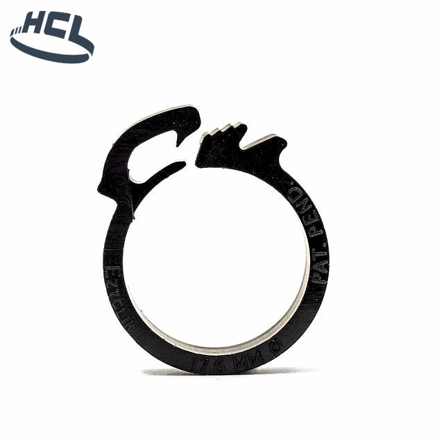 Plastic Hose Clip - Ezyclik - 23.6mm Black - PA66 - Image 2