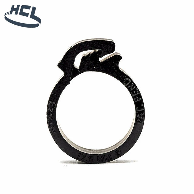 Plastic Hose Clip - Ezyclik - 9.5mm Black - PA66 - Image 3