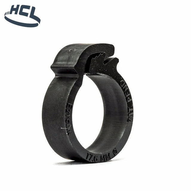Plastic Hose Clip - Ezyclik - 9.5mm Black - PA66 - Image 4