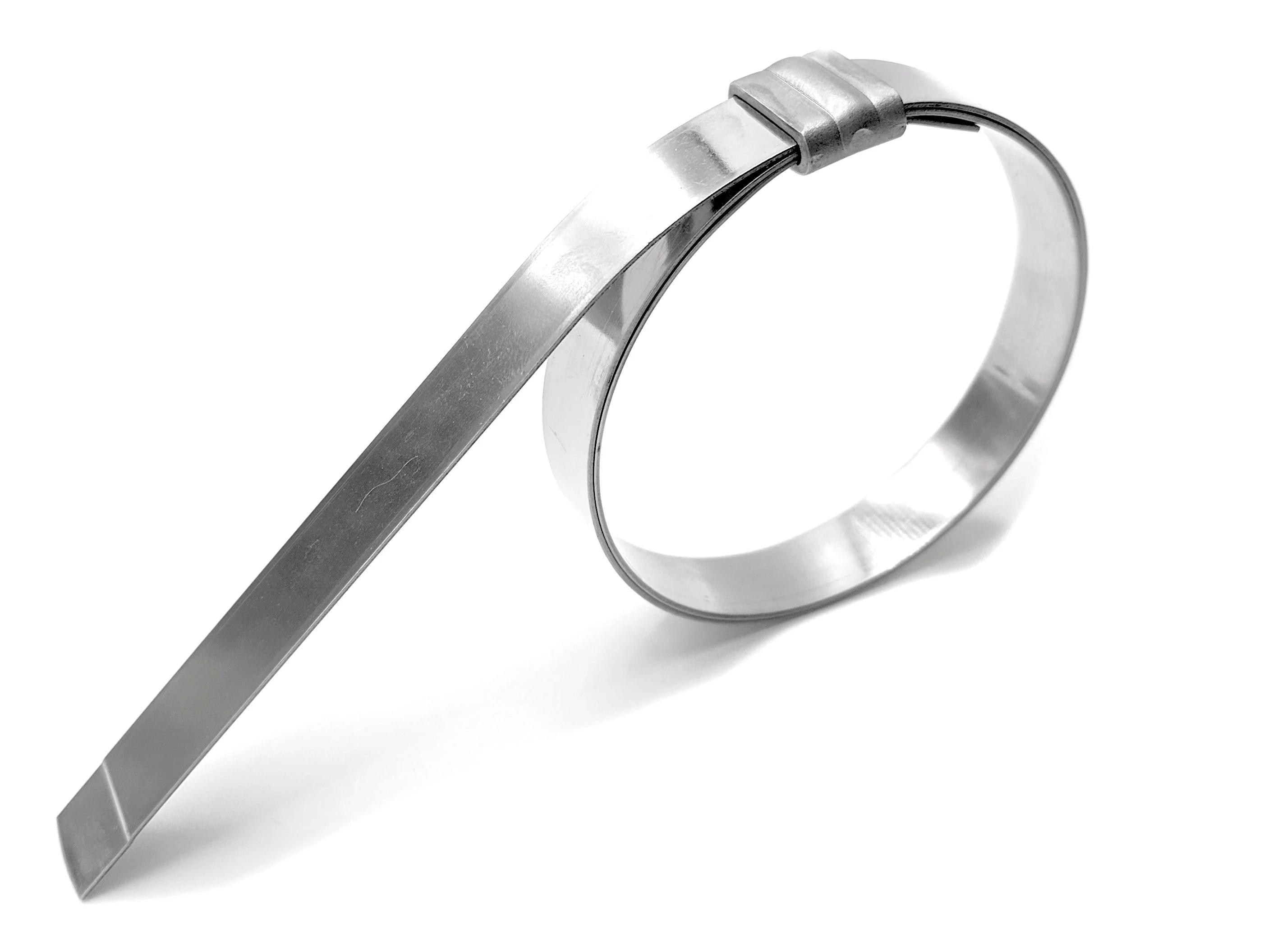 Preformed Band Clamp - 201SS - W: 9.5mm - Max Dia: 88.9mm