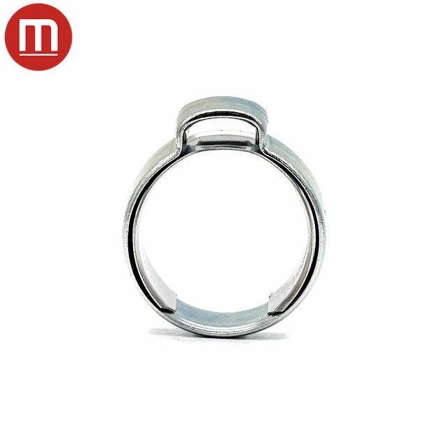 Single Ear Hose Clamp - 7.5-8.5mm - Zinc Plated - Inner Ring - Image 2