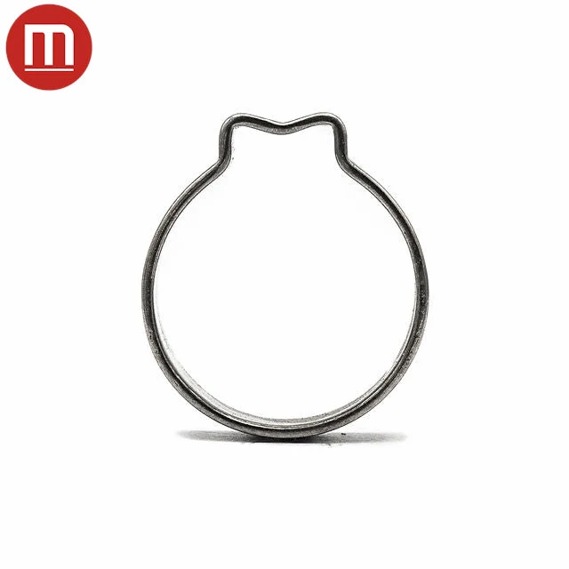 Single Ear Hose Clip - 14-16mm - 304 Stainless Steel - Image 2