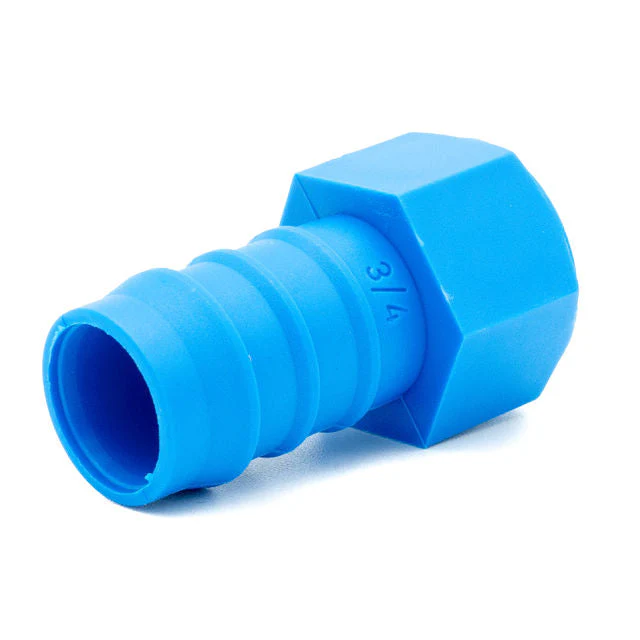 Tefen PA66 Blue BSPT 1/4" Female Connector - Fits 6mm Hose ID - Image 4