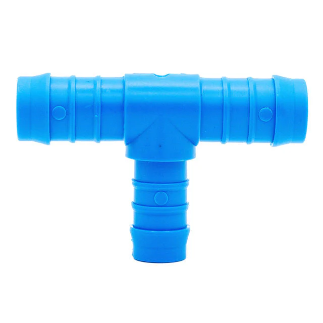 Tefen PA66 Blue Reducing T Hose Conn - Fits 8mm & 6mm Hose ID - Image 3